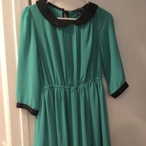 Teal forever 21 dress